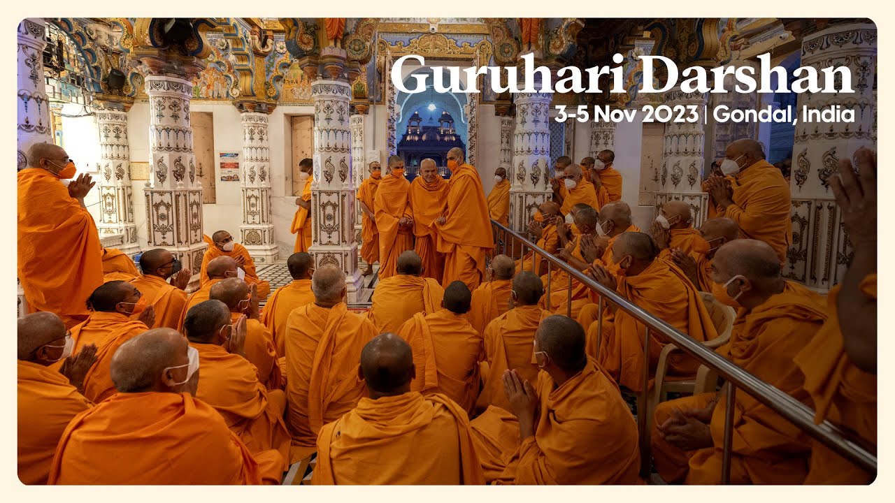 Guruhari Darshan, 3-5 Nov 2023, Gondal, India