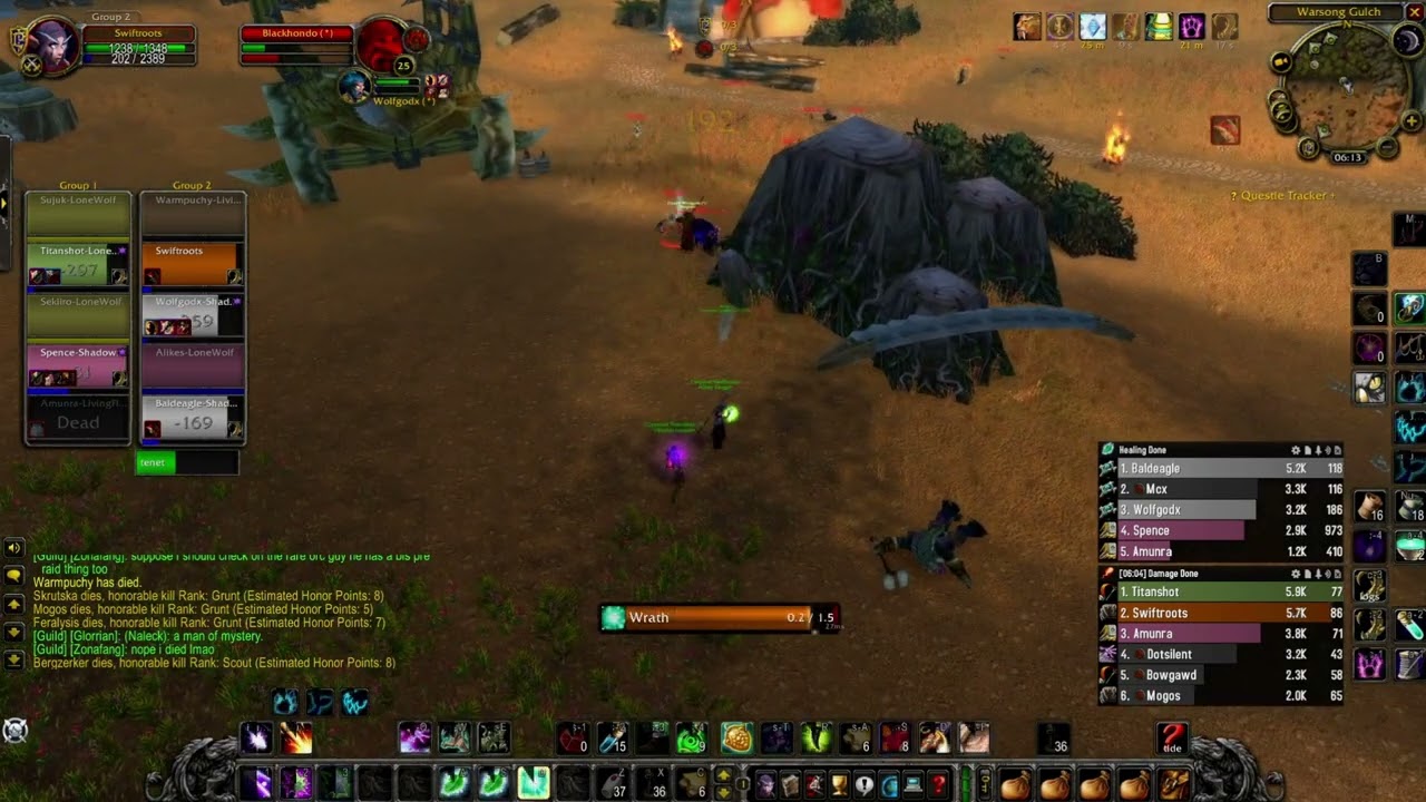 WoW SoD Balance druid post starsurge buff (+81 BD/96BH w/ Epic staff)