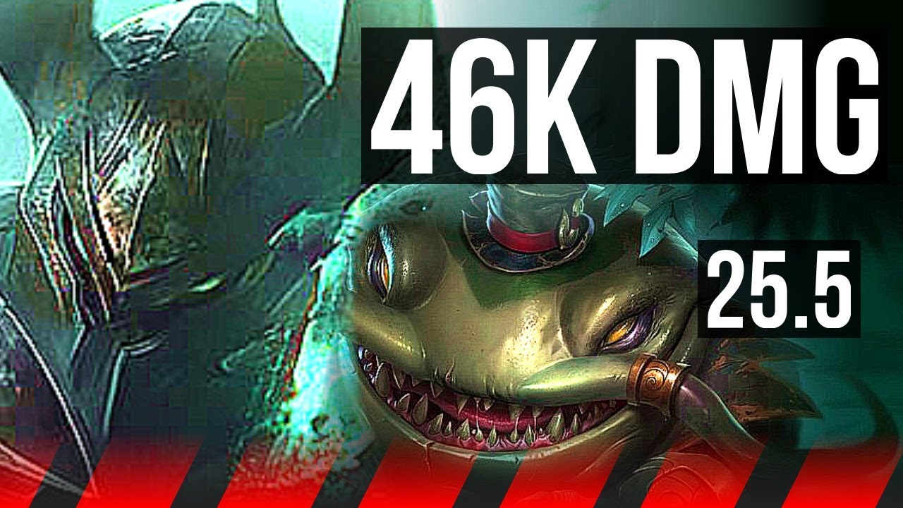 MORDEKAISER vs TAHM KENCH (TOP) | 46k DMG, Godlike | KR Master | 25.5