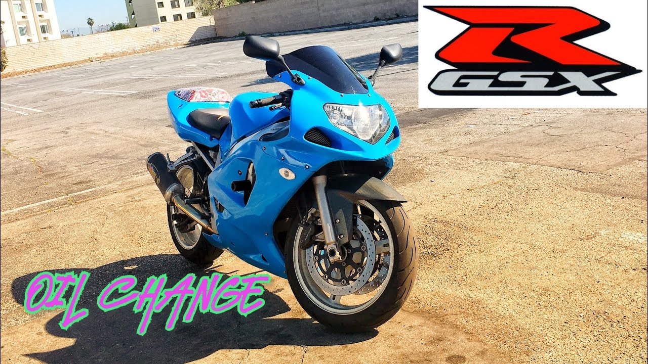 HOW TO: Oil change GSXR 600