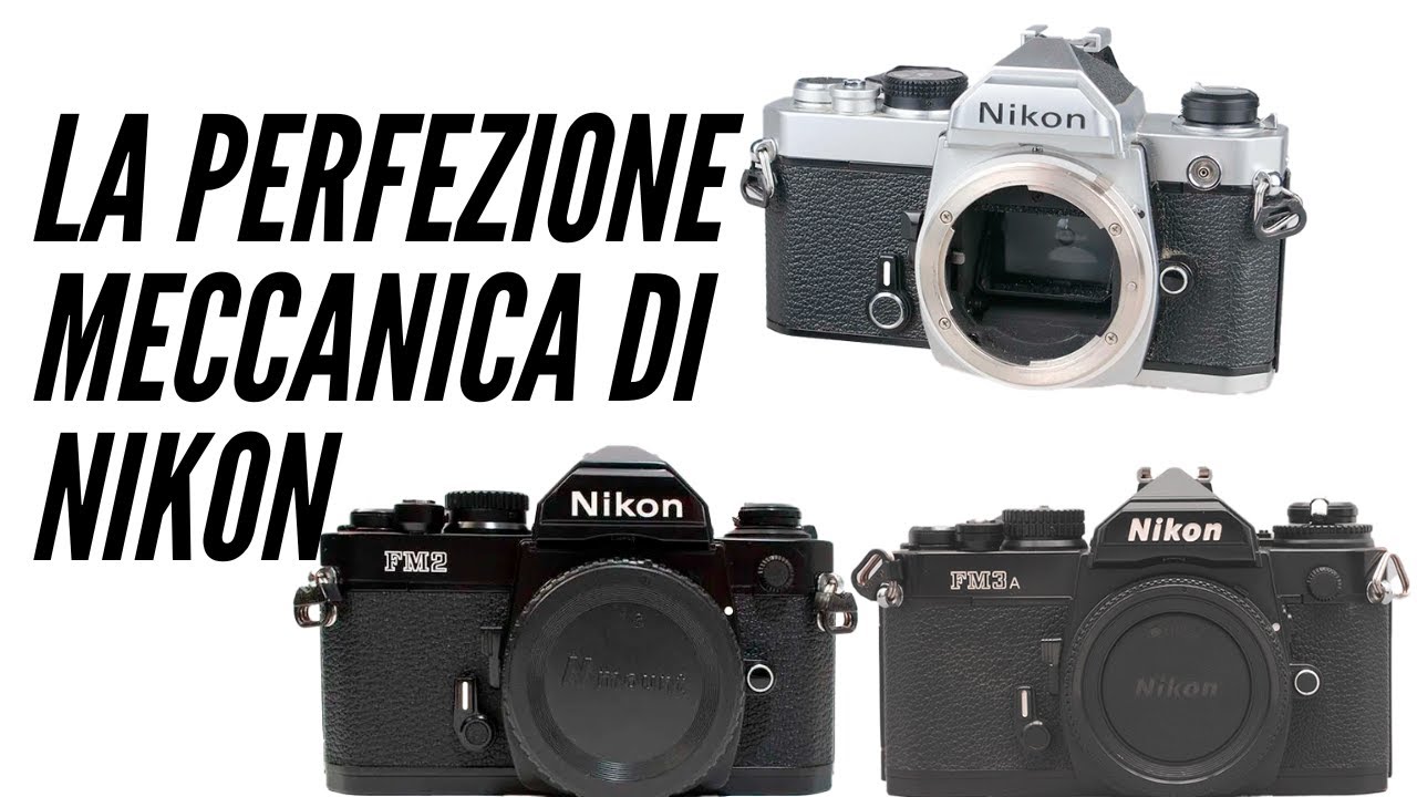 Le Nikon FM: la perfezione meccanica di casa Nikon
