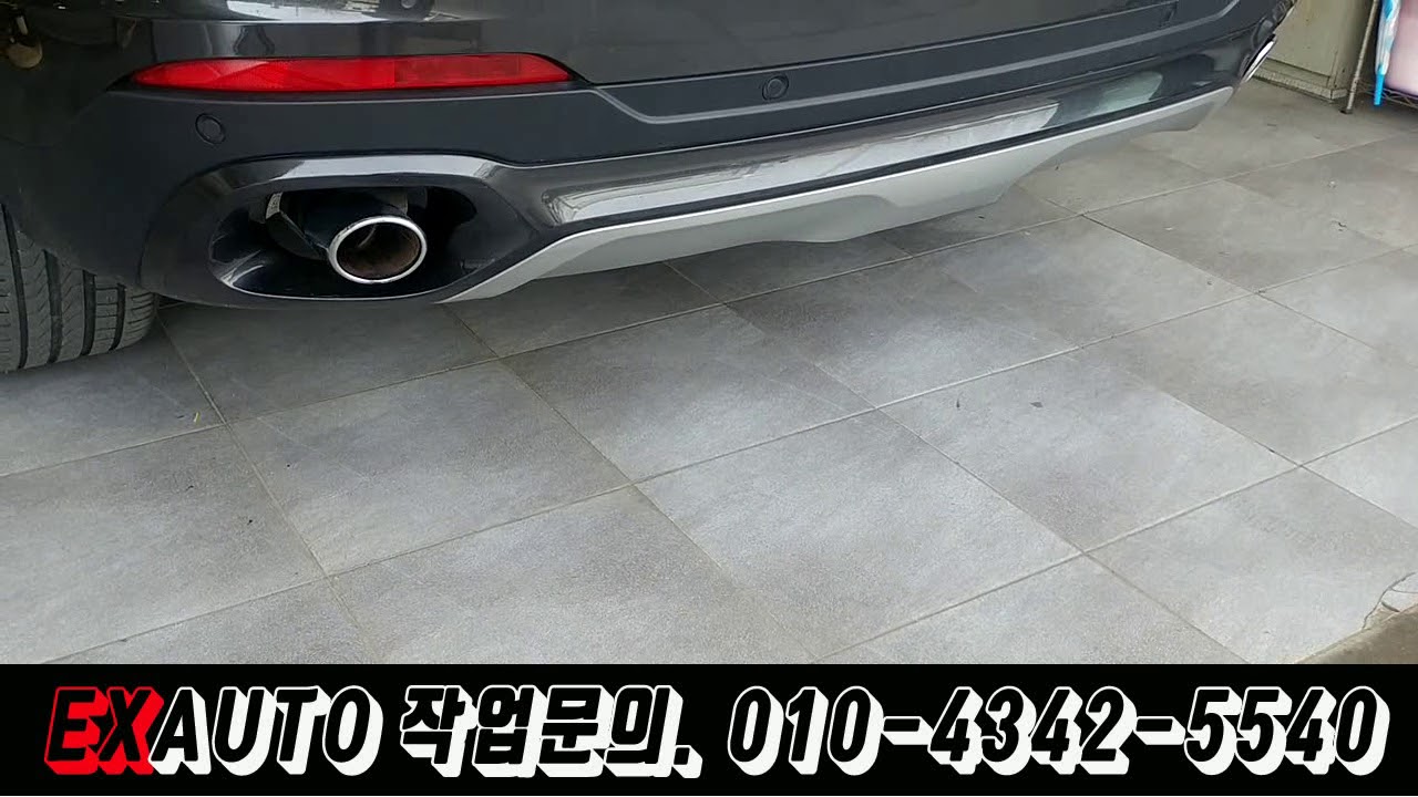 BMW X6 가상배기사운드 시스템 액티브사운드 작업 [EXAUTO]