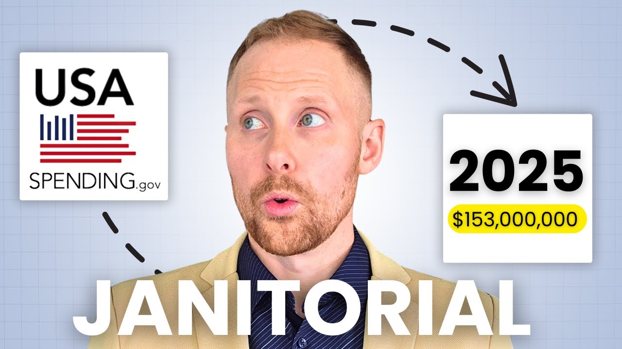 How to Research Janitorial Government Contracts on USA Spending