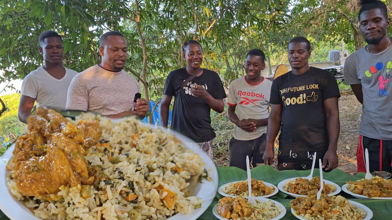 How to make the perfect season Rice | w curry chicken | thanks for 90k