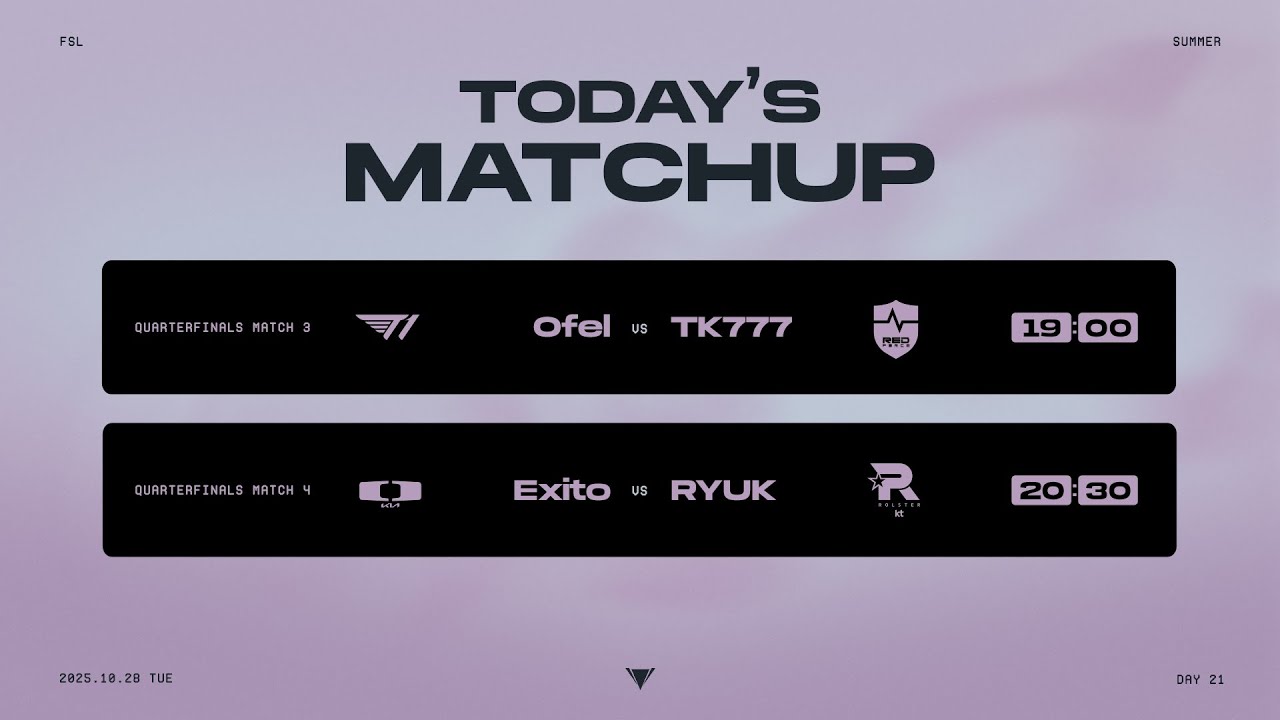 DAY 21 | KNOCKOUT STAGE QUARTERFINALS | MATCH 3, 4 | 2025 FSL SUMMER | FC 온라인