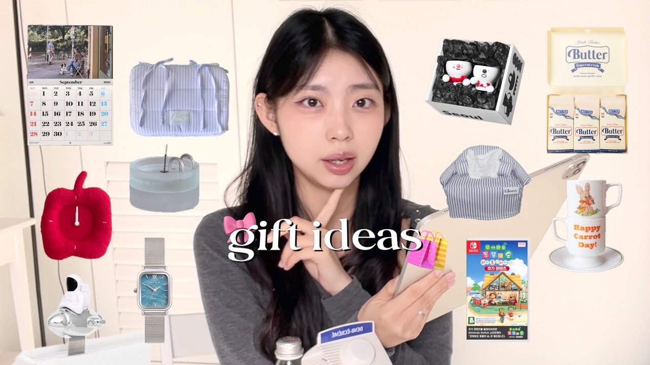1~5만 원대 감도높은 선물 추천♡̷⁺₊˚✧ 20대 생일, 집들이, 기념일, 연초, 연말, 여자친구 선물 추천, 카카오톡 선물하기, 29cm 선물