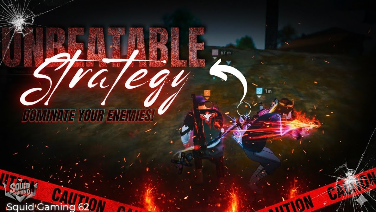 Squid Gaming62  is live! Unbeatable Strategy 🧐 Dominate Your Enemies ☠️🥷🏻। 😱💯