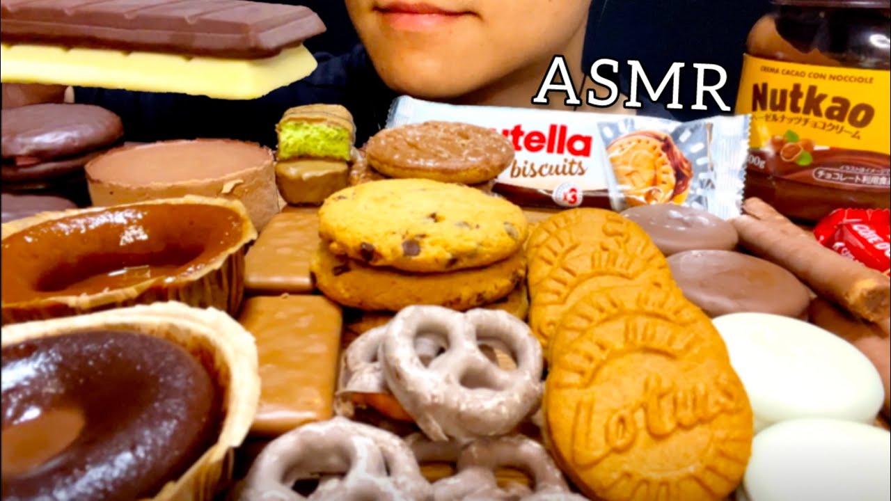 【咀嚼音】在庫処分で色んなチョコレートを食べる！/ASMR/EatingSounds/Mukbang/먹방