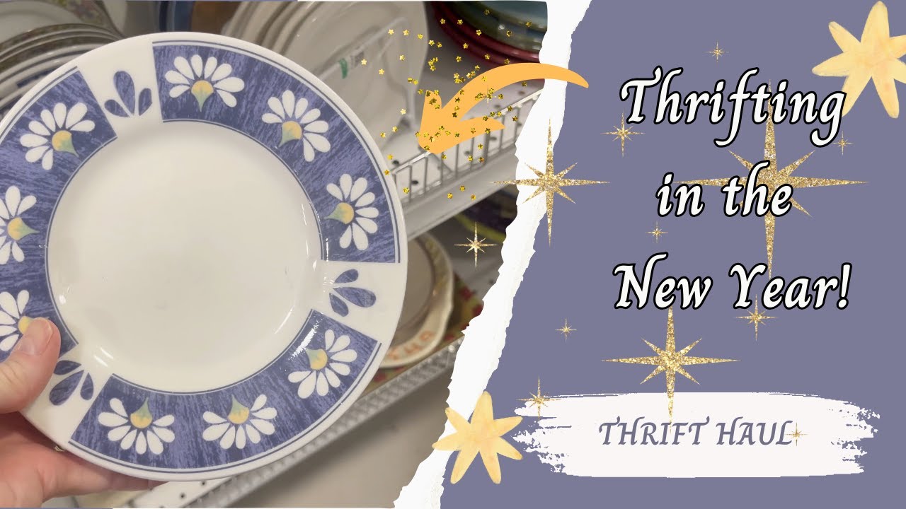 Thrifting After the Holidays ~ New Thrift Stores ~Thrift Haul ~ Easy Dinner Idea #thrift #thrifthaul