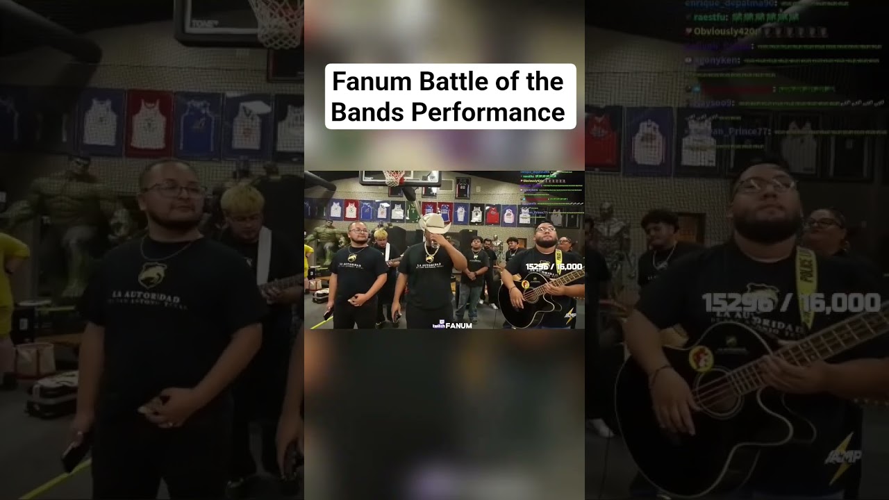 El Fanum Battle of the Bands Performance 😂🎻🔥 
