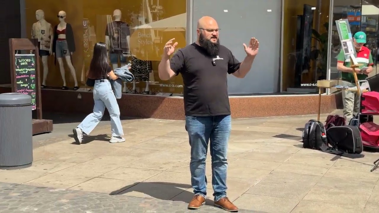 Du musst dich Bekehren! Stra&szlig;enevangelisation // Andreas Teichrib