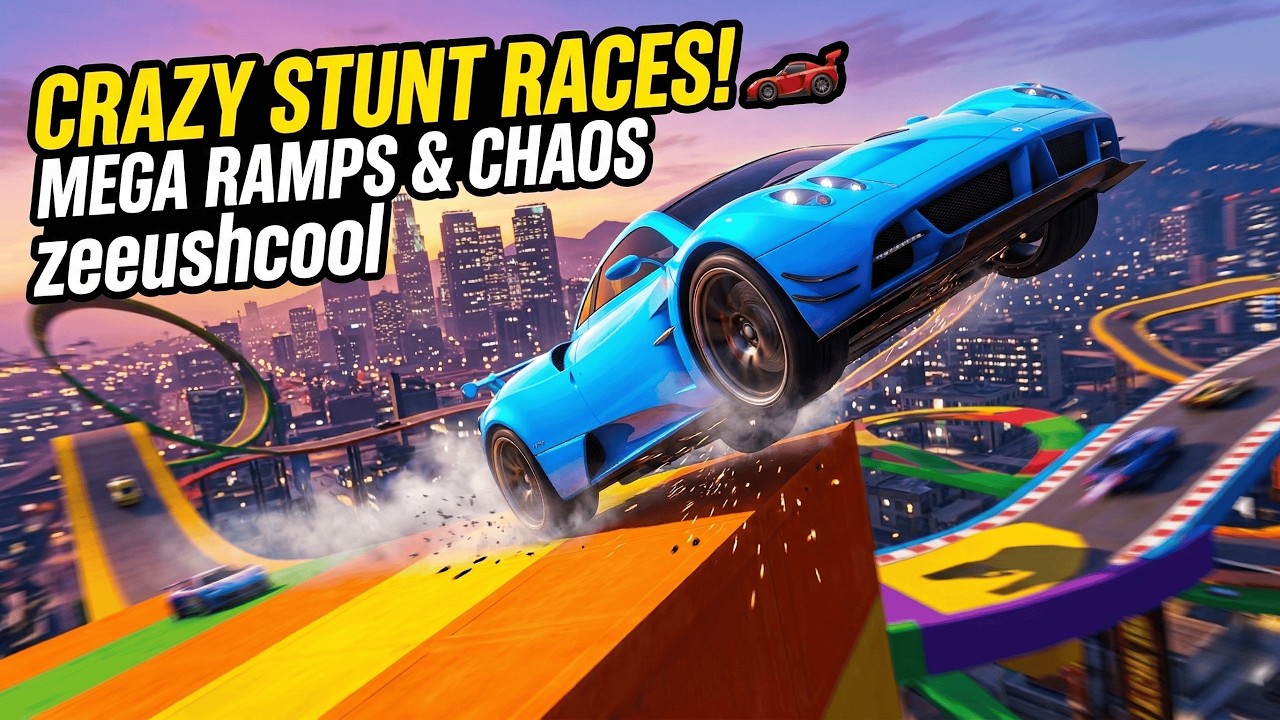 GTA 5 Multiplayer Races! 🏁 Kon Banega Champion? | Live Hindi @zeeushcool #samatva