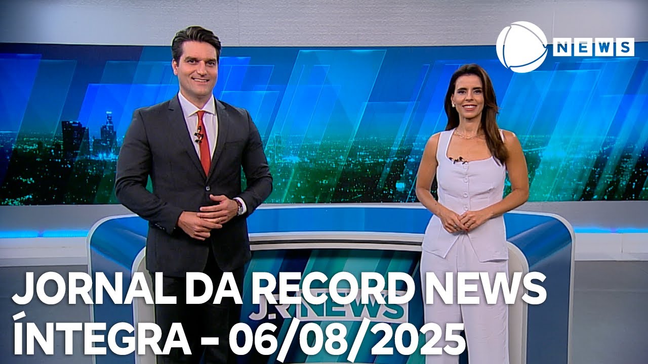 Jornal da Record News - 06/08/2025