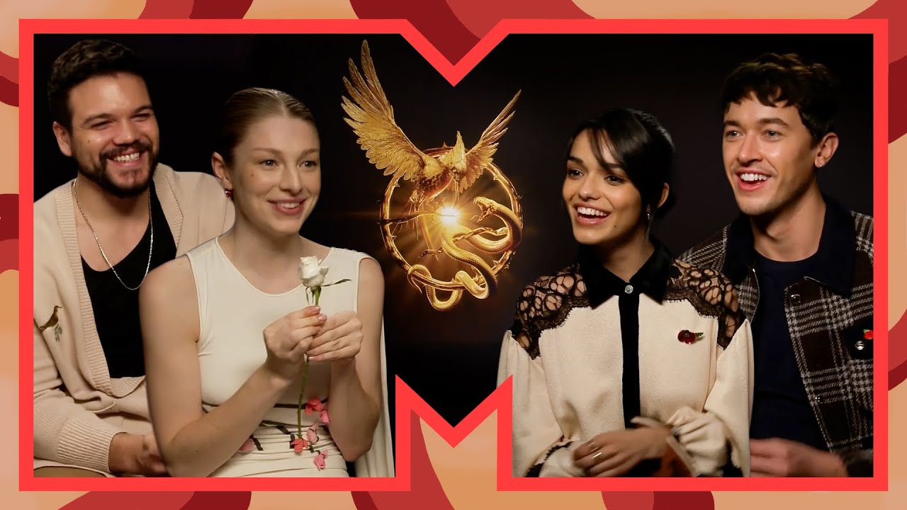 The Hunger Games Cast Recreate *The* Rose Scene & Talk BTS Memories | MTV Movies