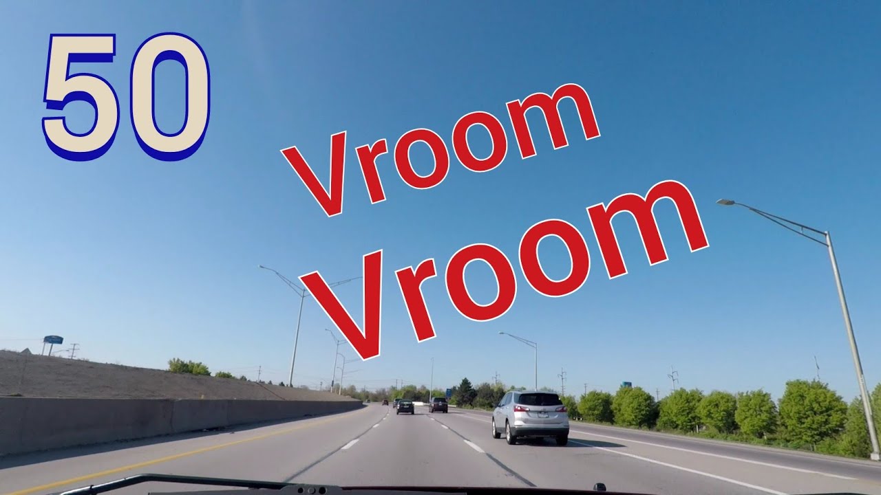 Drive Time 50  ......  I-71 South to downtown Columbus, Ohio. USA  l  ThatGuyJunJun