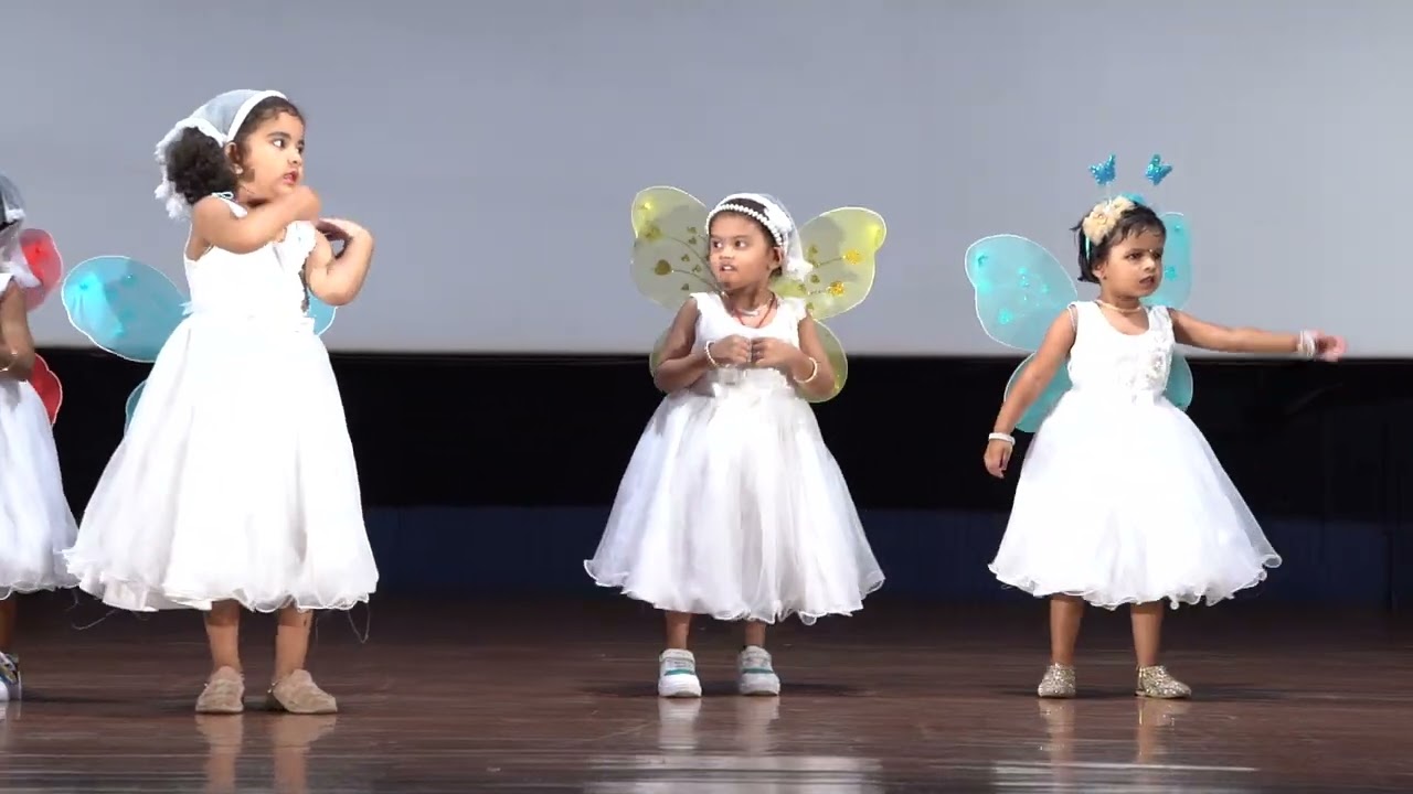 Barbie Dance by Nursery Girls at Eurokids Wadgaon Sheri's Annual Day