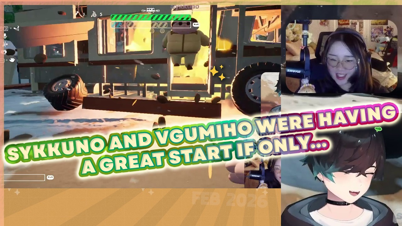 Michael Bay'd be proud! Sykkuno & vGumiho were having A GREAT START if only this HADN'T HAPPENED!