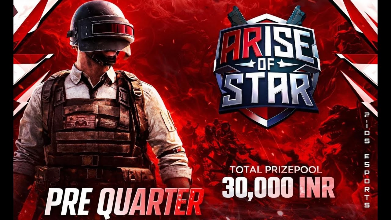 30K AOS PRE QUARTER FINALS || ARISE ESPORTS LIVE🔥🇮🇳