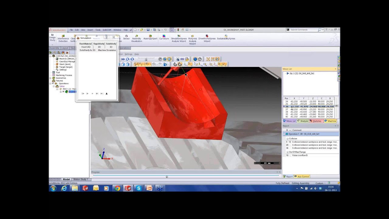 SolidCAM University: Sim. 5-Axis - part 2