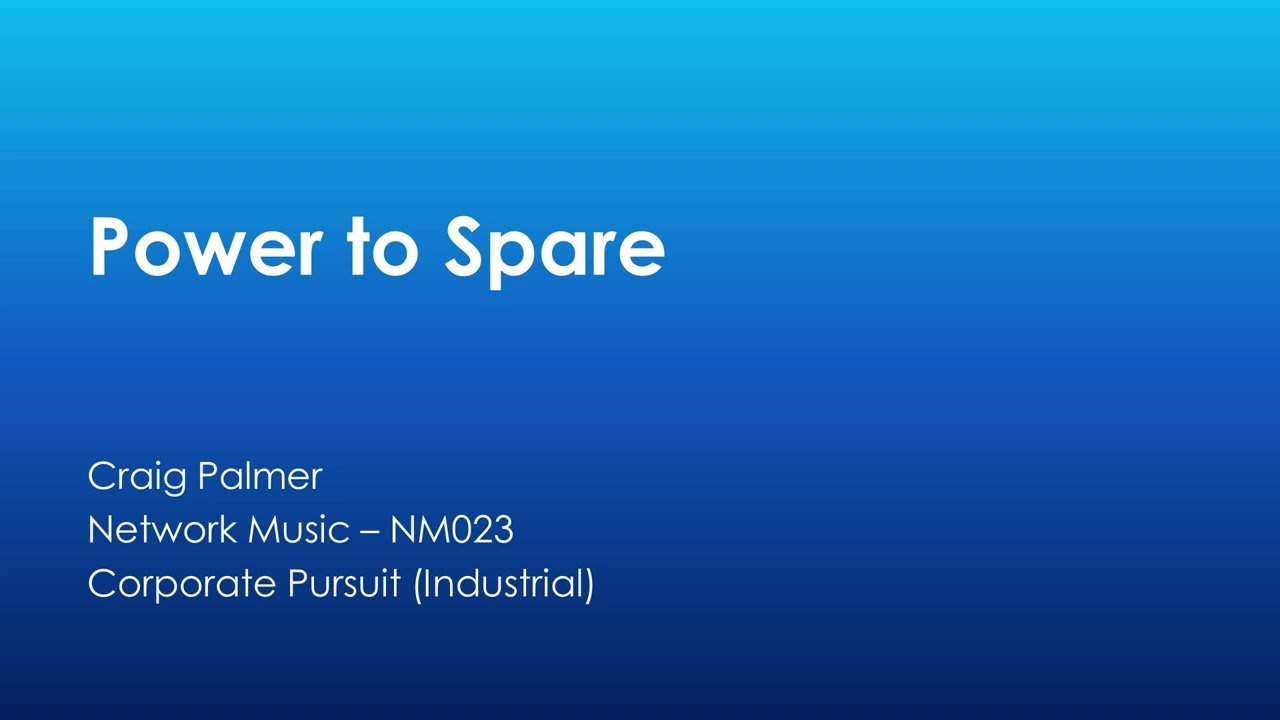 Power to Spare - Craig Palmer | Network Music (NM023) [Full Track] - HOTPML #574