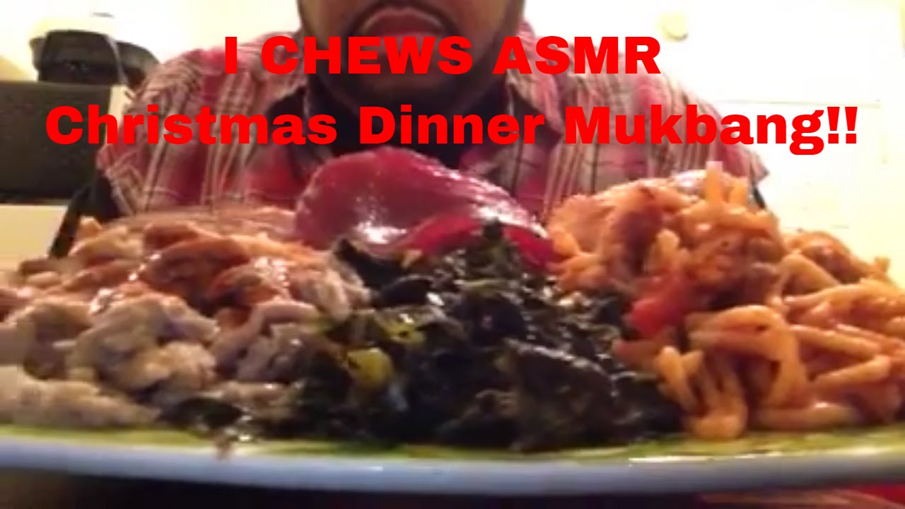 Christmas Dinner Mukbang!!