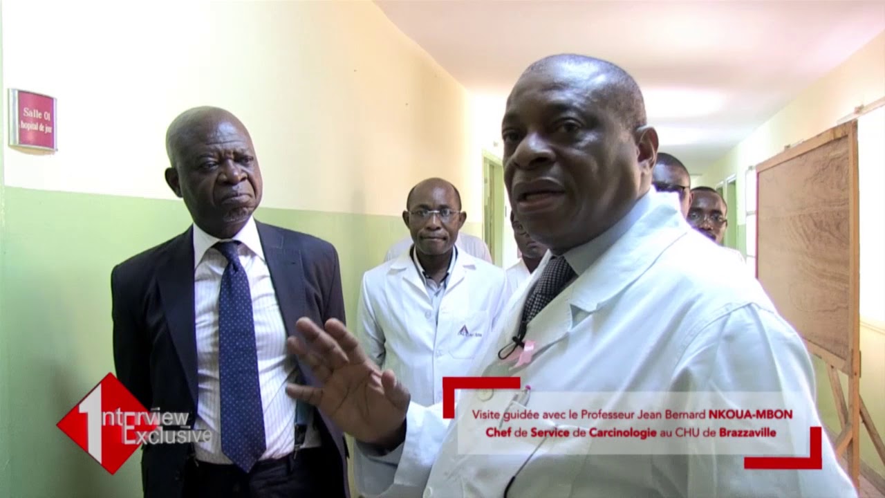 Visite guidée au CHU-B avec le Professeur Jean Bernard Nkoua-Mbon