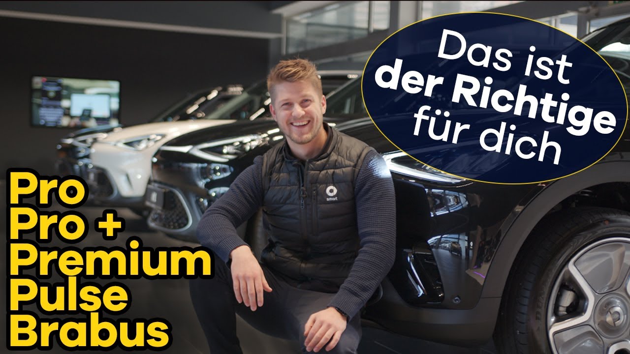 smart #1 UNTERSCHIEDE Pro, Pro+, Premium, Pulse & Brabus - Vergleich der Ausstattungen | Modelle