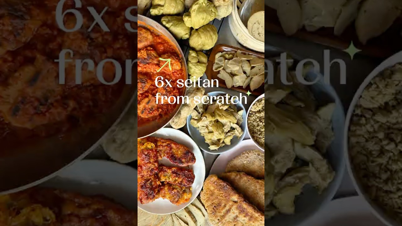 One Seitan Dough, Six Plant-Based 'Meats' | Food Scientist Explains