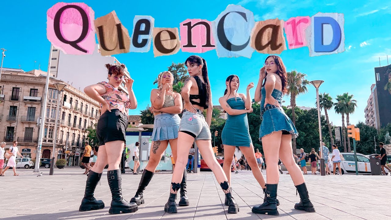 [KPOP IN PUBLIC | ONE TAKE] (G)I-DLE ((여자)아이들) _ QUEENCARD | Dance Cover by BLACKMOON from Mallorca