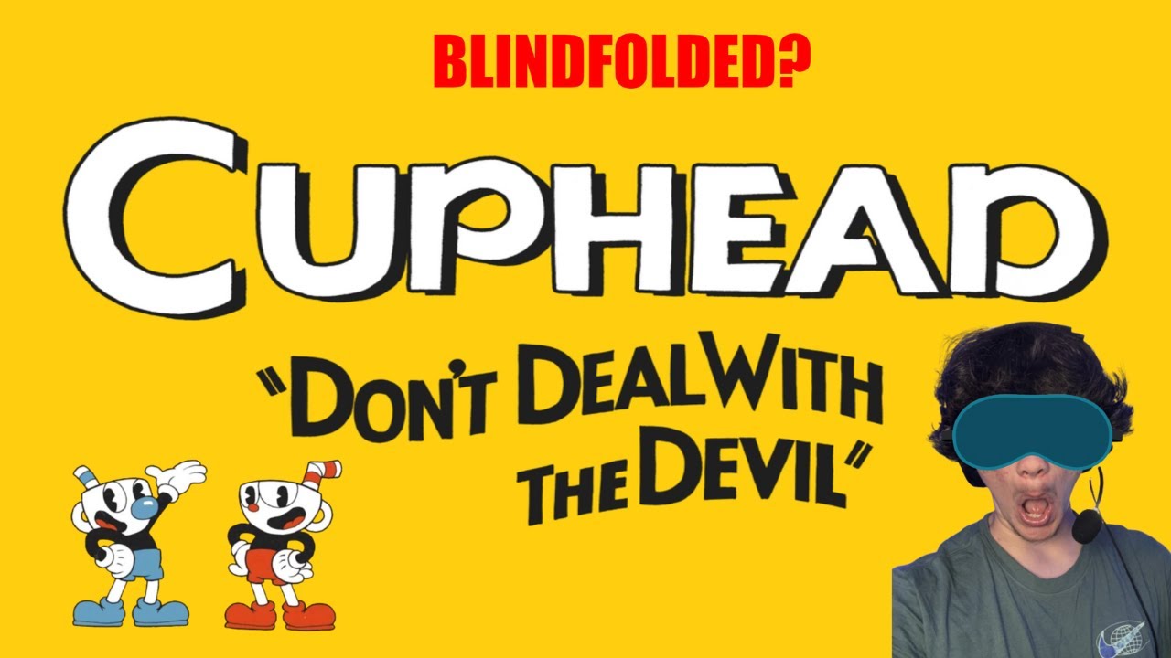 Can I Beat All the Cuphead Bosses BLINDFOLDED? (Inkwell Isle 1)
