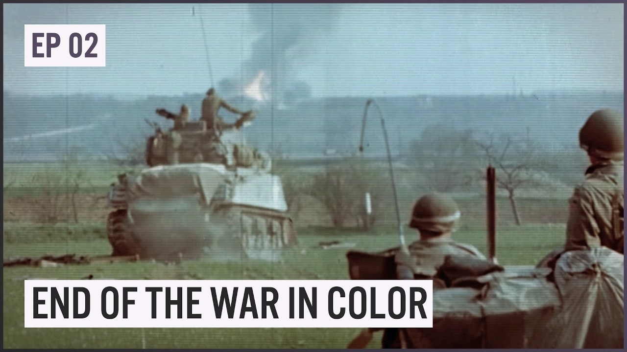 The Americans At The Elbe | End Of The War In Color Uncensored Episode 02