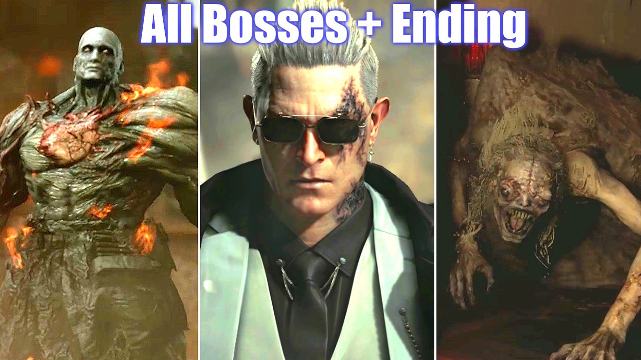 Resident Evil 9 Requiem - All Bosses & Ending