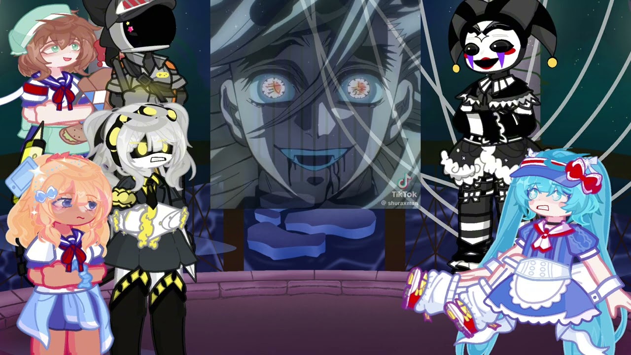 Fandoms react to Doma | Giyuu | Demon slayer | Gacha Life 2