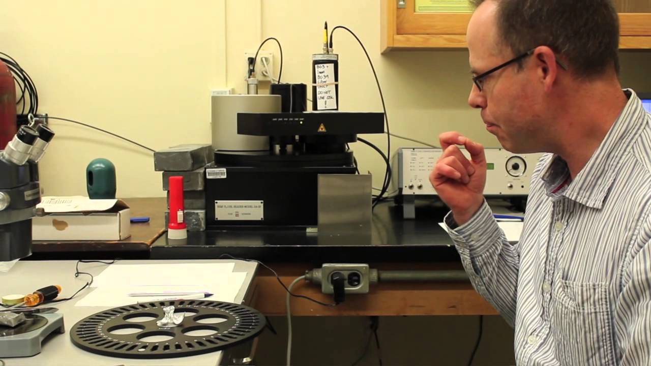 Luminescence Measurements demonstrated by Ed Rhodes