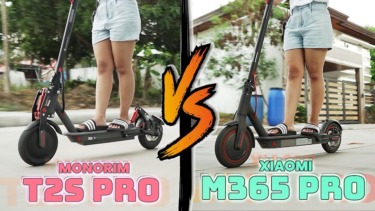 XIAOMI M365 PRO VS. MONORIM T2S PRO FACEOFF