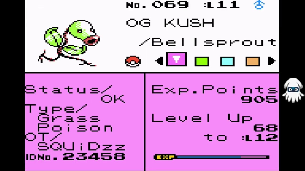 SQUiDzzz playing Pokemon Polished Crystal 1.20.26 Azalea Town! Part 3