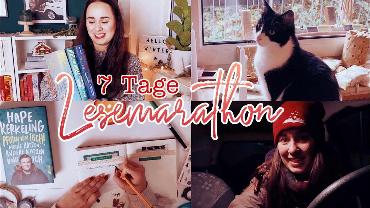 Weihnachtlicher LESEMARATHON | Christmasathon Vlog | GIRLWHO.READS