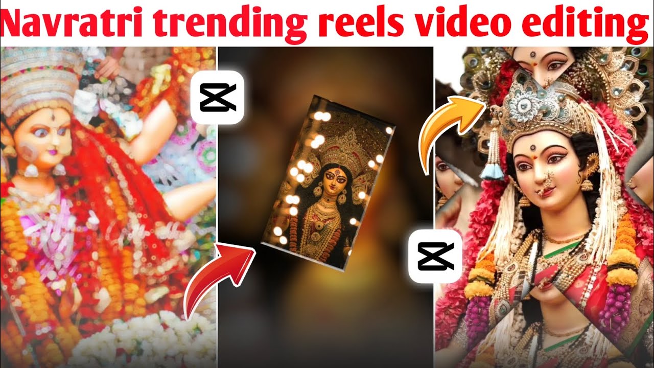 Navratri trending reels video editing 😍 | Instagram trending video editing | sagar editz 02 