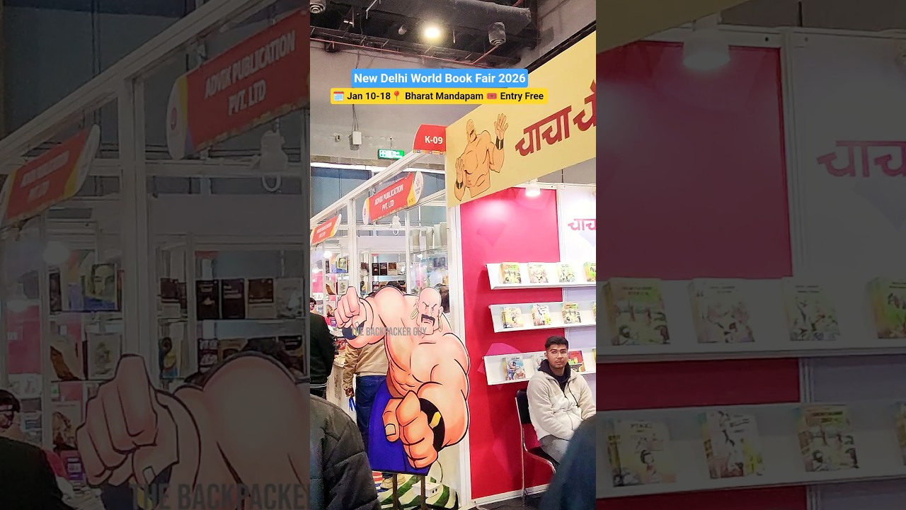 chacha Chaudhary stall at World Book Fair 2026 