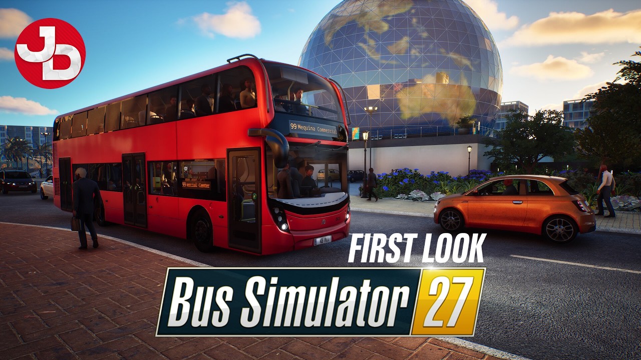 Мой ПЕРВЫЙ ОПЫТ в демоверсии Bus Simulator 27 | Геймплей на ПК