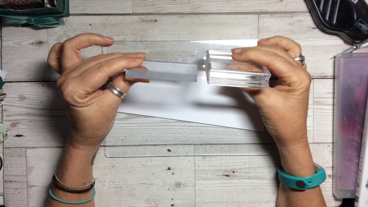 Review - Not all Acrylic Blocks are the same. Why I use Stampin Up clear blocks.