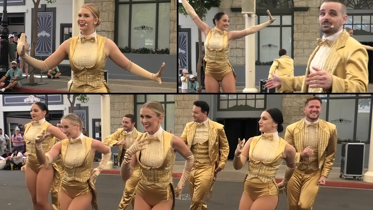 Hooray for Hollywood Movie World Gold Coast Musicals on Main Street Show (Recorded with two Cameras)