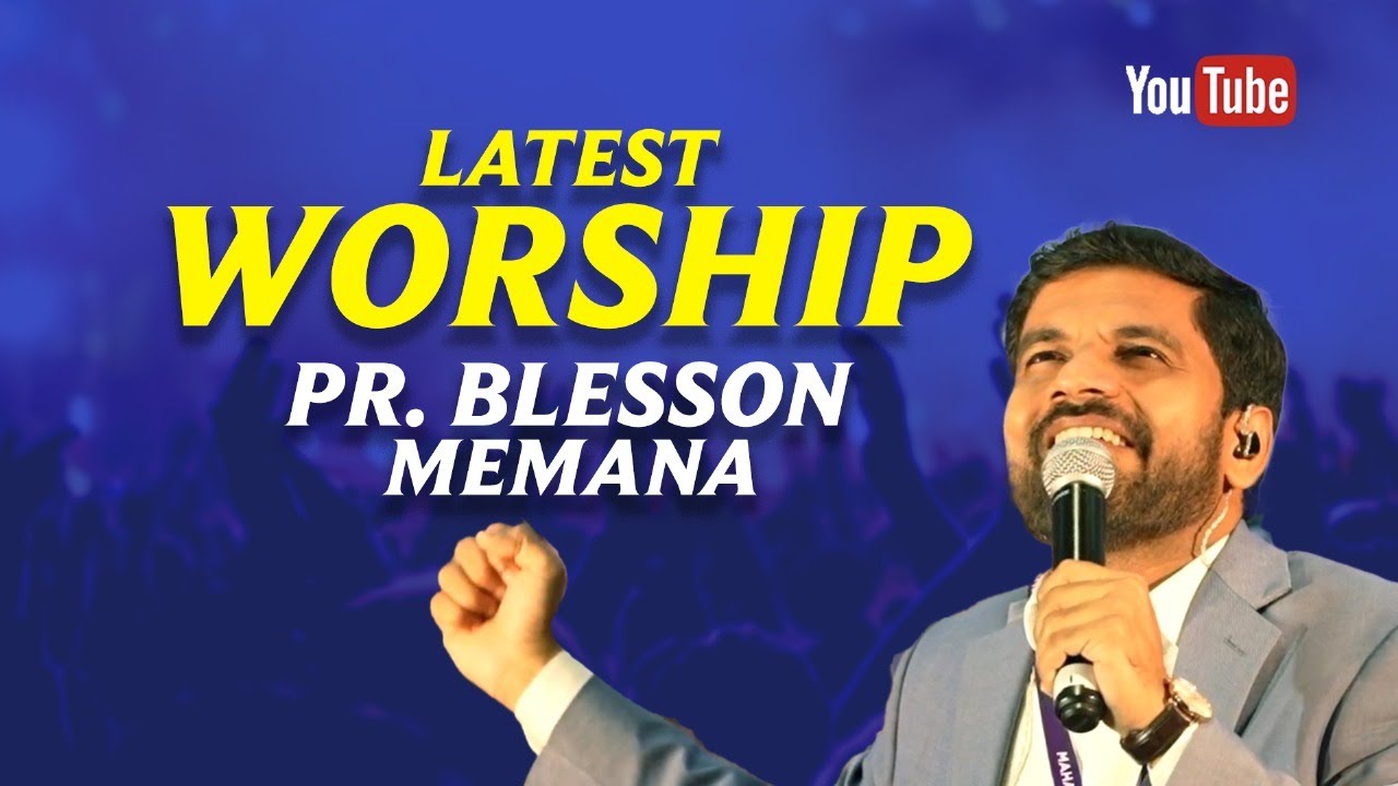 പാ. ബ്ലെസ്സൺ മേമന ആരാധന നയിച്ചപ്പോൾ...! #blessonmemana #worship