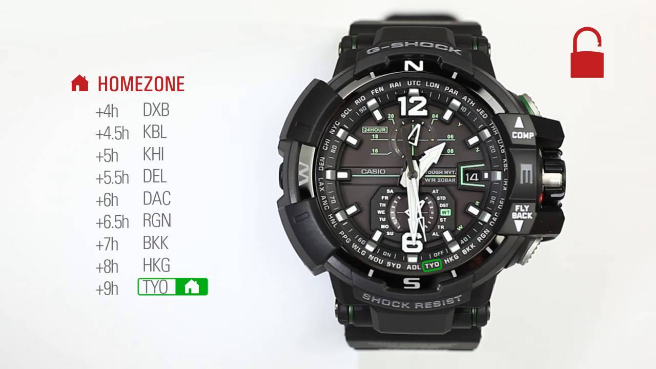 GW A1100 Hometime setting