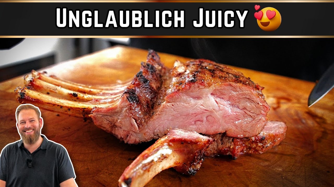 Der saftigste Schweinebraten: French Rack vom Iberico mit frischer Kräuterbutter