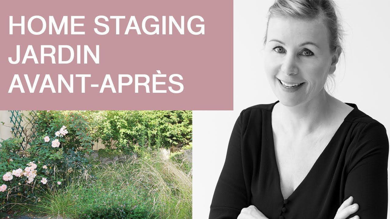 Home staging JARDIN Avant-Après