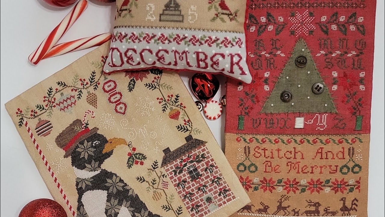 Flosstube #22 New Christmas Releases!!