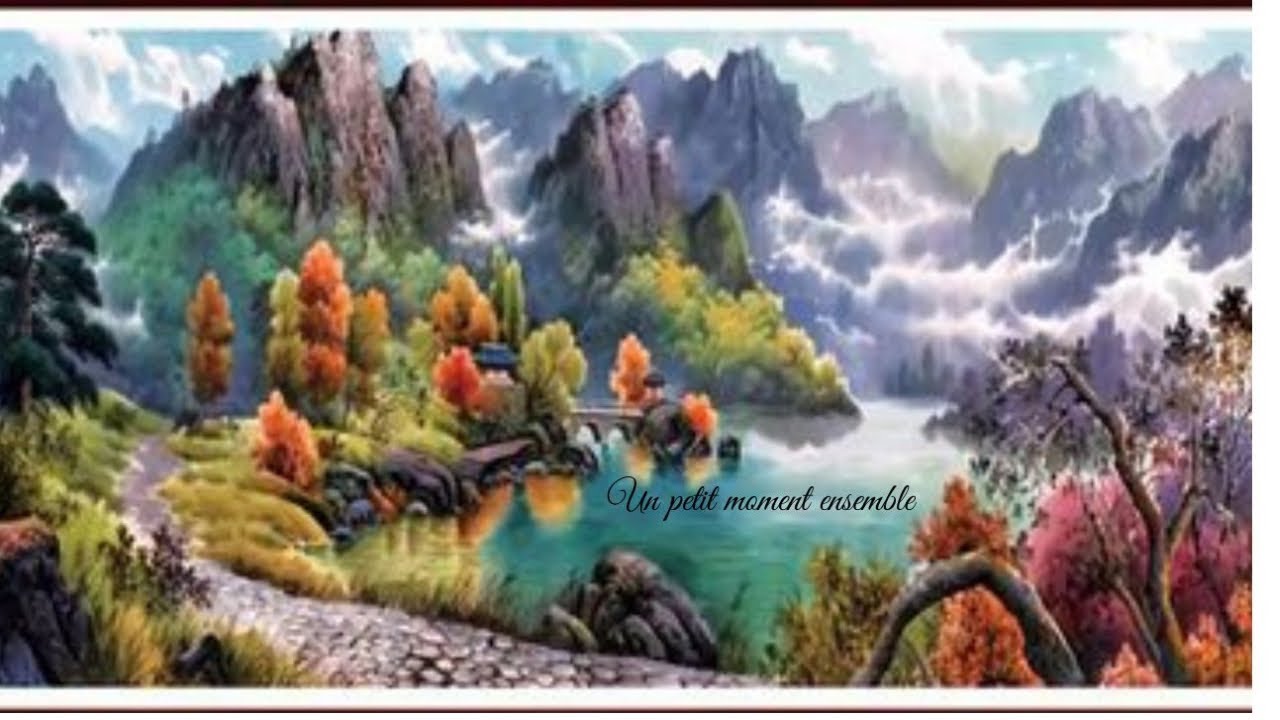 Moment broderie #crossstitch #pointdecroiximprimé 🪡 ⛰️