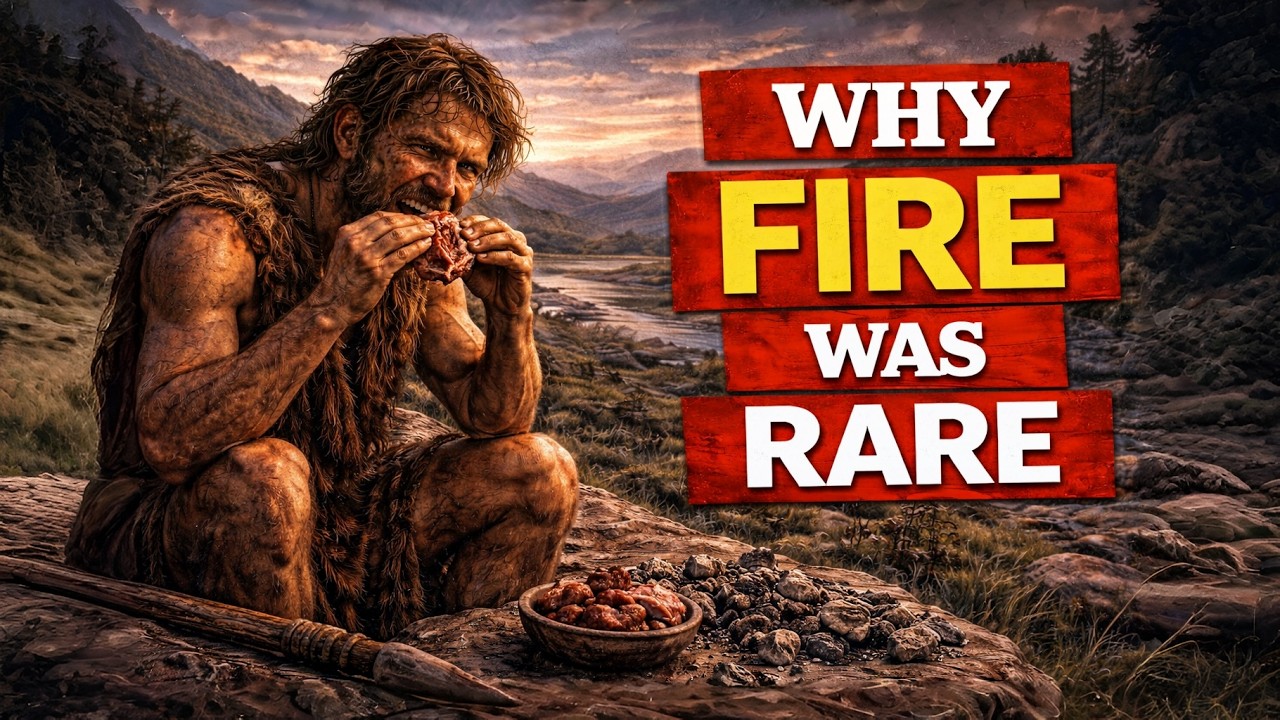 Why 90% of Human History Had No Cooking Fires Every Day | History for Sleep