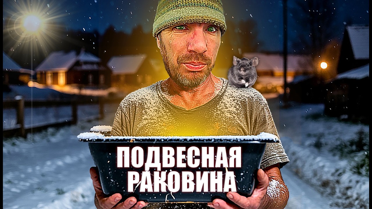 Подвесная раковина, продолжение ремонта, и... Мыши атакуют